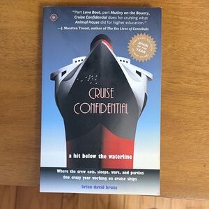 Cruise Confidential by Brian David Bruns - Blue/Black/Red Paperback
